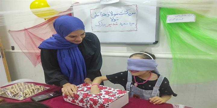 جشن عید غدیر و بازیهای کودکانه